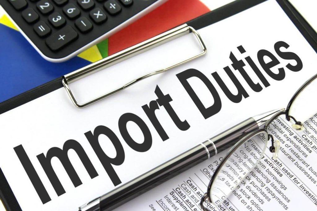 Import Duty Free Items