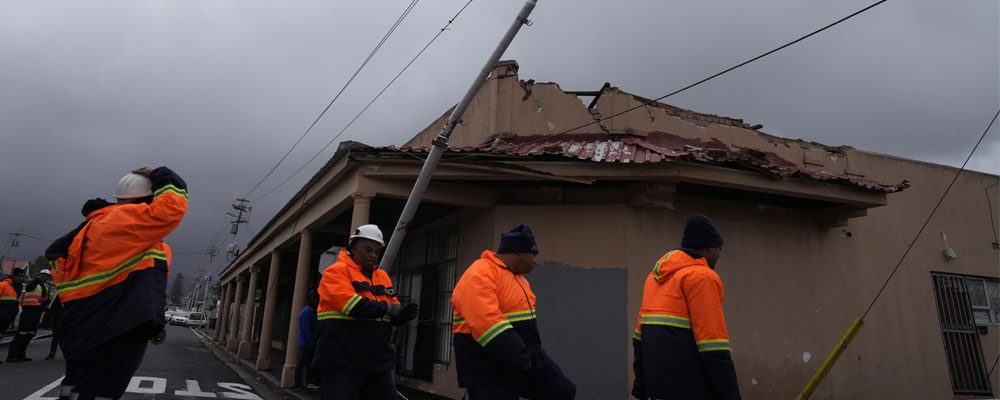 Storms hit Cape Town, displacing 4,500 due to floods