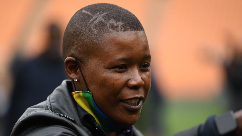 South African football star Portia Modise held at gunpoint as car is hijacked