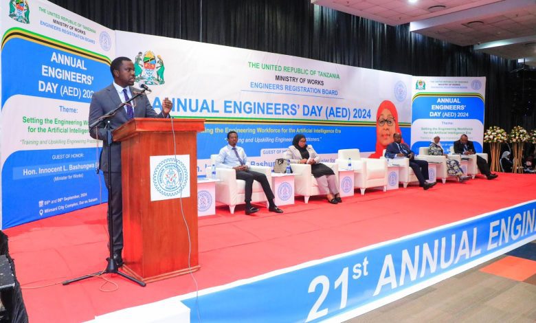 Bashungwa Calls on Engineers to Embrace AI for Innovation and Growth