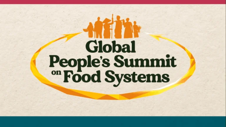 Global Groups Challenge UN Food Summit, Demand Climate Action