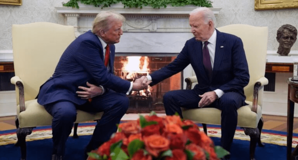 Trump and Biden