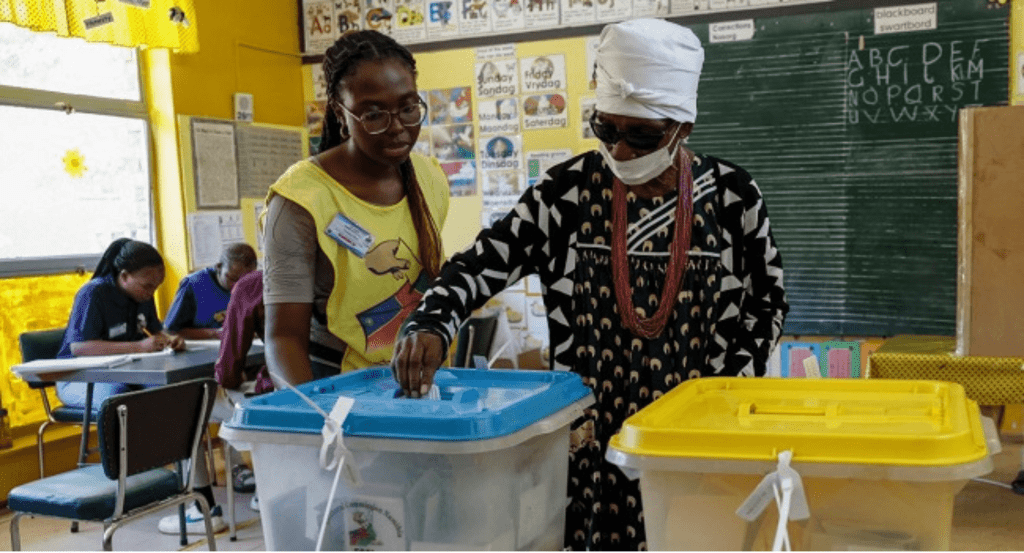 Namibia votes