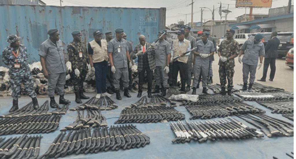 Smuggled arms