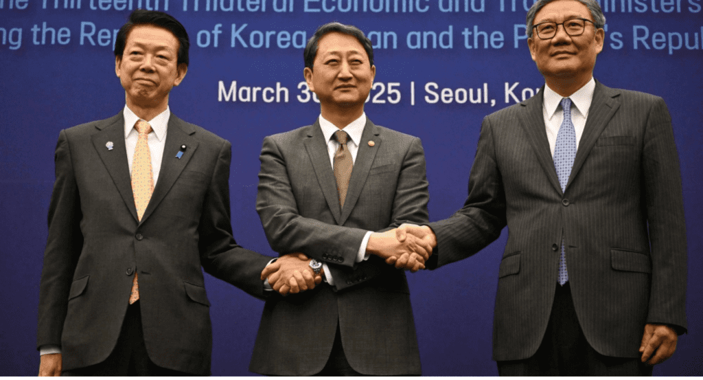 China-Japan-South Korea trade